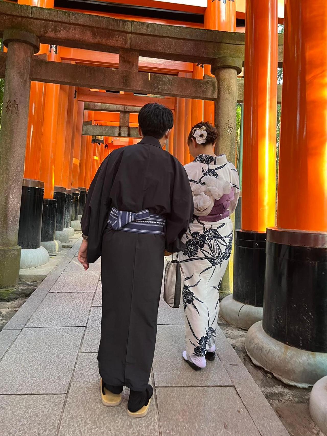 静雅の宿 Kjóto Exteriér fotografie